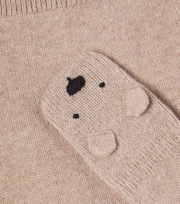 Baby Matsie knitted wool footed pants | Donsje