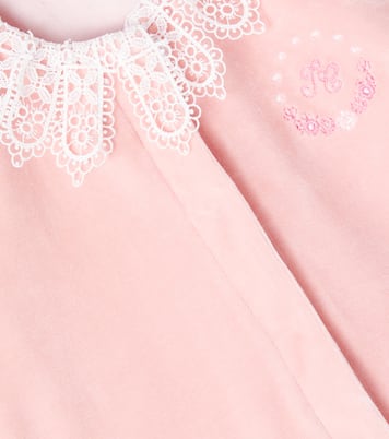 Baby - Tutina in misto cotone con pizzo | Tartine et Chocolat