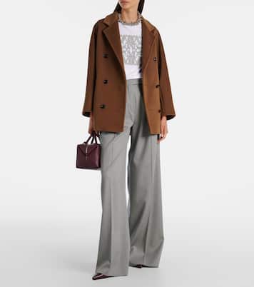 Weite Hose Baden aus Schurwolle | Max Mara