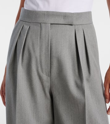 Weite Hose Baden aus Schurwolle | Max Mara