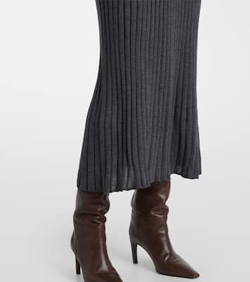 Robe pull en laine vierge | Brunello Cucinelli