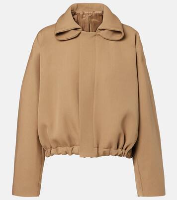 Oversize-Jacke aus Schurwolle | Victoria Beckham
