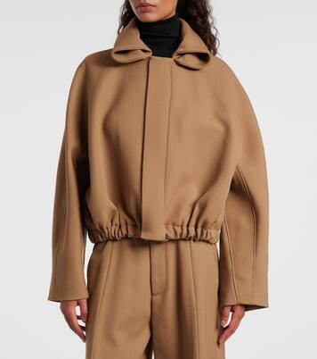 Oversize-Jacke aus Schurwolle | Victoria Beckham