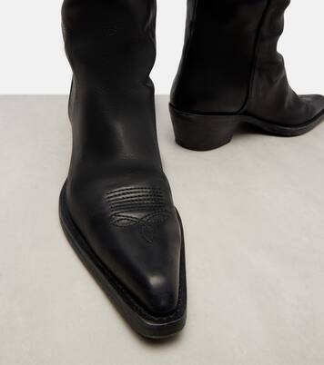 Clive 35 leather over-the-knee boots | Khaite