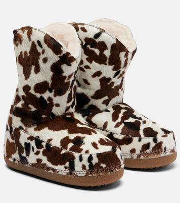 Cowboy calf hair snow boots   | Inuikii
