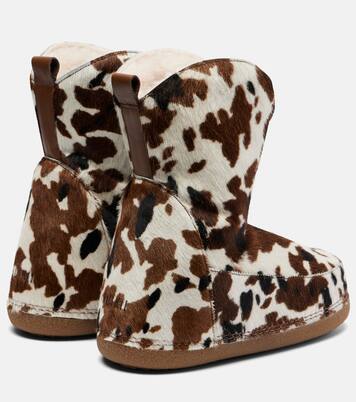 Cowboy calf hair snow boots   | Inuikii