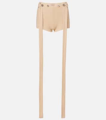 Ribbed-knit cotton shorts | Jean Paul Gaultier