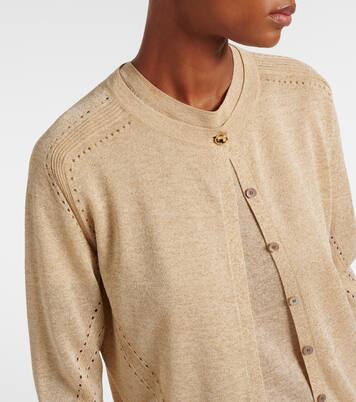 Tasse lamé cardigan | Joseph