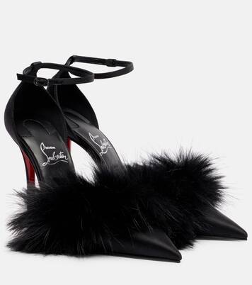 Pumps Zanzee 100 in crêpe di raso | Christian Louboutin