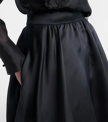 Midirock Calle aus Seide | Max Mara