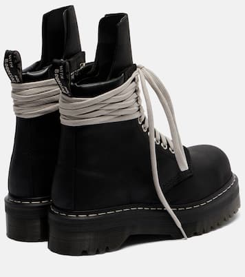 X Dr. Martens Schnürstiefel Quad aus Leder | Rick Owens