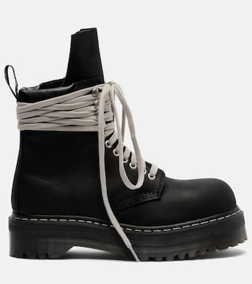 X Dr. Martens Schnürstiefel Quad aus Leder | Rick Owens