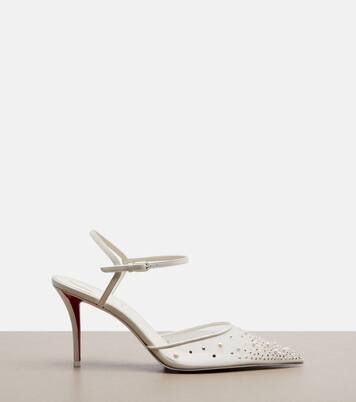 Miss Z embellished slingback pumps | Christian Louboutin