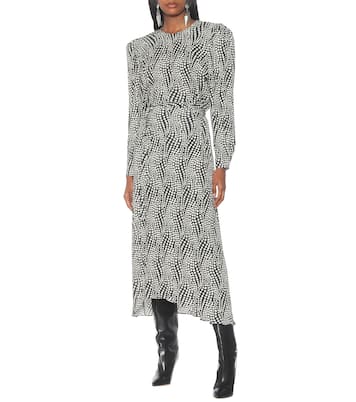 Vestido midi Telenda con lunares | Isabel Marant