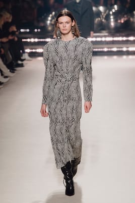 Vestido midi Telenda con lunares | Isabel Marant