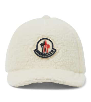 Faux shearling baseball cap | Moncler Enfant