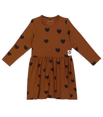 Bedrucktes Kleid Hearts | Mini Rodini