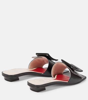 Pantoletten aus Leder | Roger Vivier