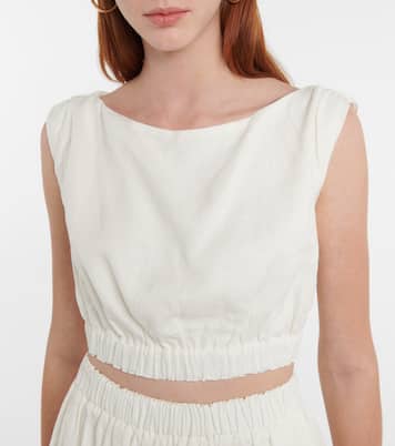 Linen crop top | SIR