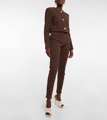 Pantalones skinny de algodón | Magda Butrym