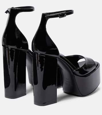 Tatiana patent leather platform sandals | Paris Texas