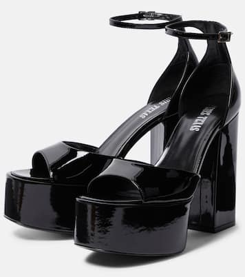 Tatiana patent leather platform sandals | Paris Texas
