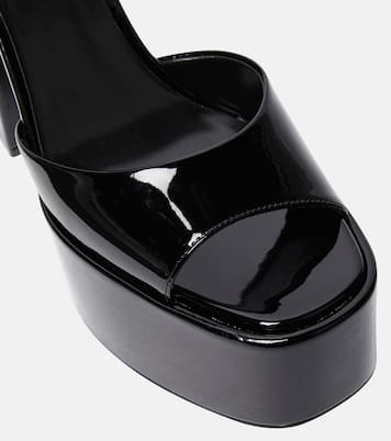 Tatiana patent leather platform sandals | Paris Texas