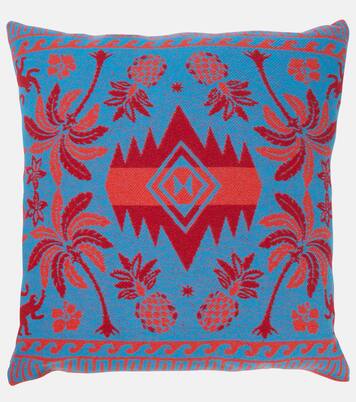 Explosion of Nature Summer foulard cushion | Alanui