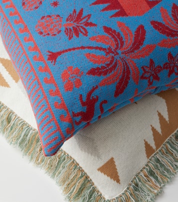 Explosion of Nature Summer foulard cushion | Alanui
