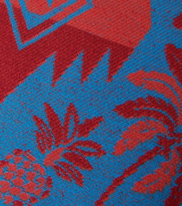 Explosion of Nature Summer foulard cushion | Alanui