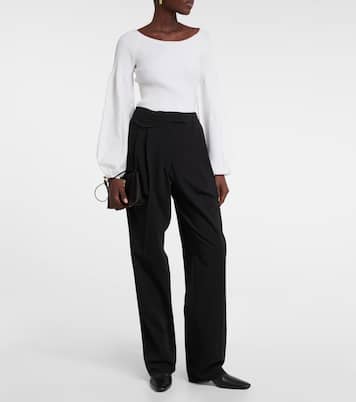 Pantalon Modern Sophistication en laine mélangée | Dorothee Schumacher
