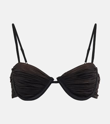 Ruched bikini top | Self-Portrait