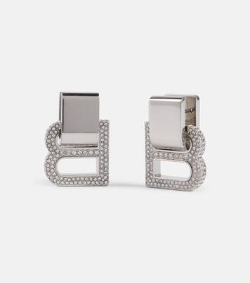 Orecchini Hourglass con cristalli | Balenciaga