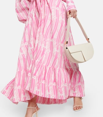 Printed cotton maxi dress | Patou