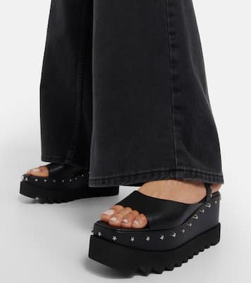Elyse studded platform sandals | Stella McCartney