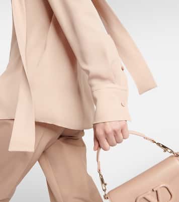 Blusa con lavallière in seta | Valentino