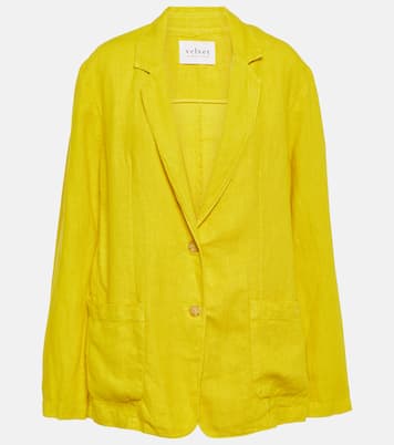 Blazer Cassie in lino | Velvet