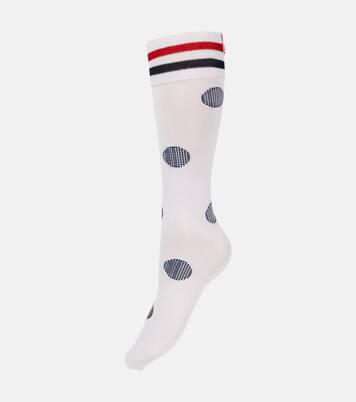 Calzini in misto cotone a pois | Thom Browne
