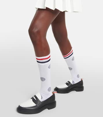 Calzini in misto cotone a pois | Thom Browne