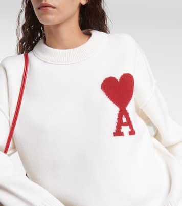 Pullover Ami de Cœur aus Schurwolle | Ami Paris