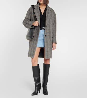 Limiza herringbone oversized wool coat | Marant Etoile