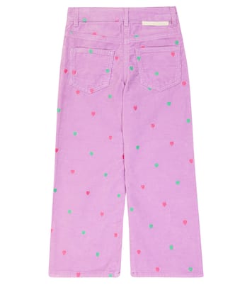 Pantaloni in velluto di cotone a coste | Stella McCartney Kids