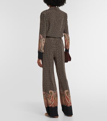 Weite Hose aus Seide | Etro