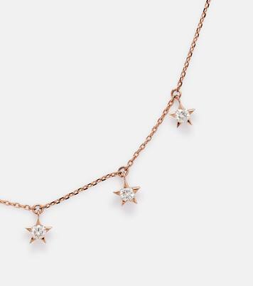 Collier Star en or 14 ct et diamants | Roxanne First