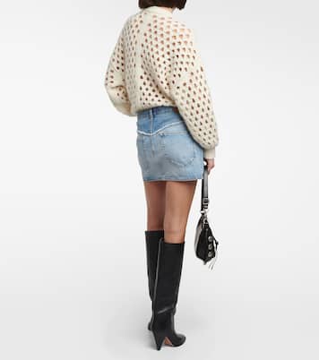 Minifalda en denim de tiro alto | Isabel Marant