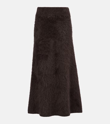 Gonna lunga Asta in cashmere | Lisa Yang