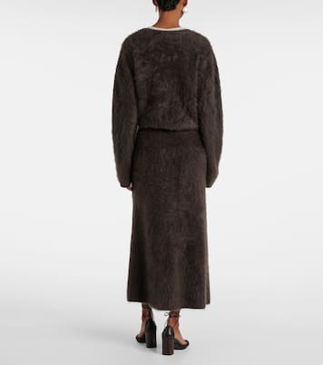 Gonna lunga Asta in cashmere | Lisa Yang