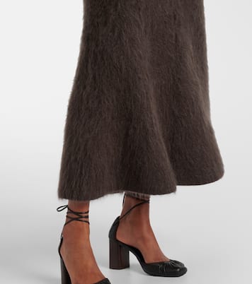 Gonna lunga Asta in cashmere | Lisa Yang