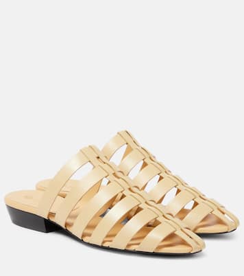 Slippers Kaede aus Leder | Loro Piana