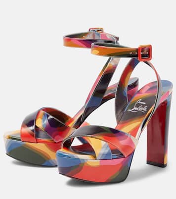 Plateausandalen Supramariza 130 aus Leder | Christian Louboutin